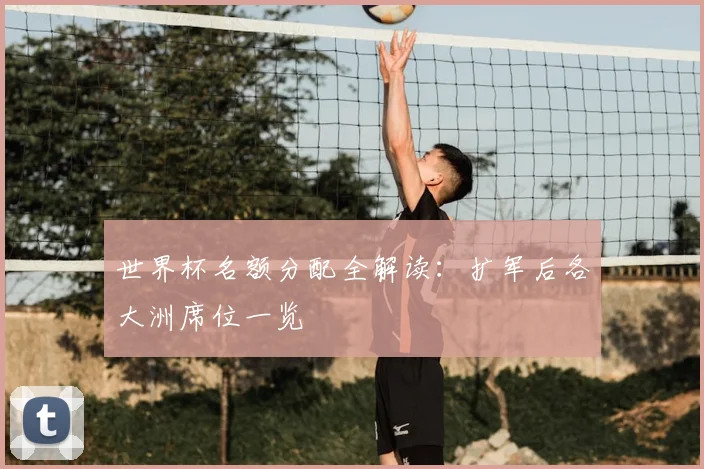 世界杯名额分配全解读:扩军后各大洲席位一览