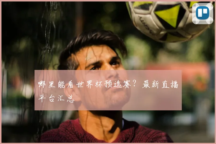 哪里能看世界杯预选赛?最新直播平台汇总
